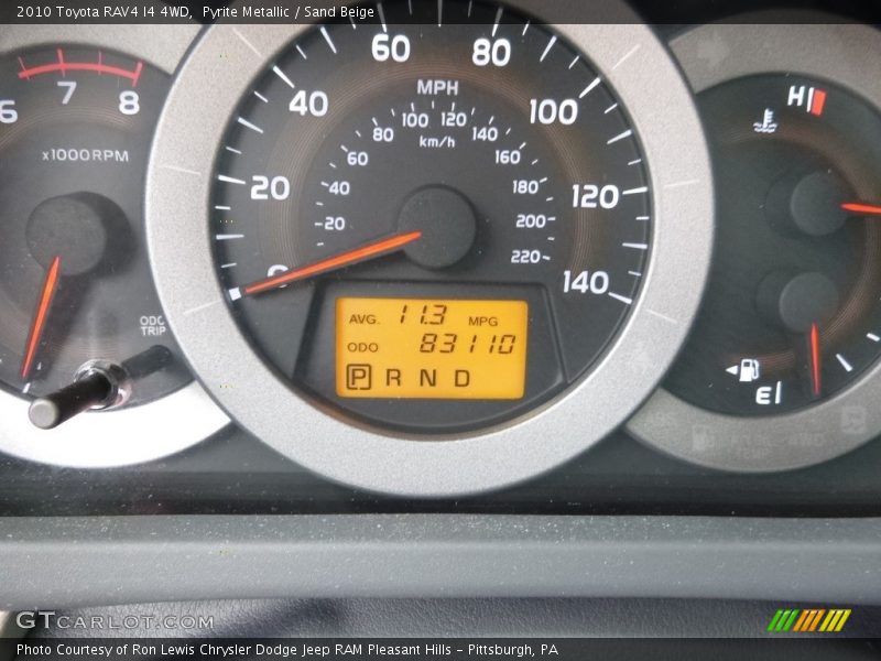 Pyrite Metallic / Sand Beige 2010 Toyota RAV4 I4 4WD