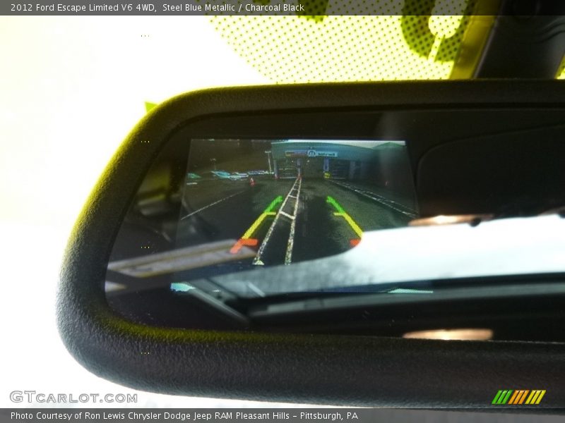 Steel Blue Metallic / Charcoal Black 2012 Ford Escape Limited V6 4WD