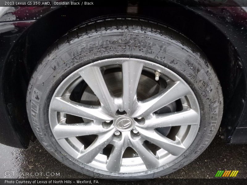 Obsidian Black / Black 2013 Lexus GS 350 AWD