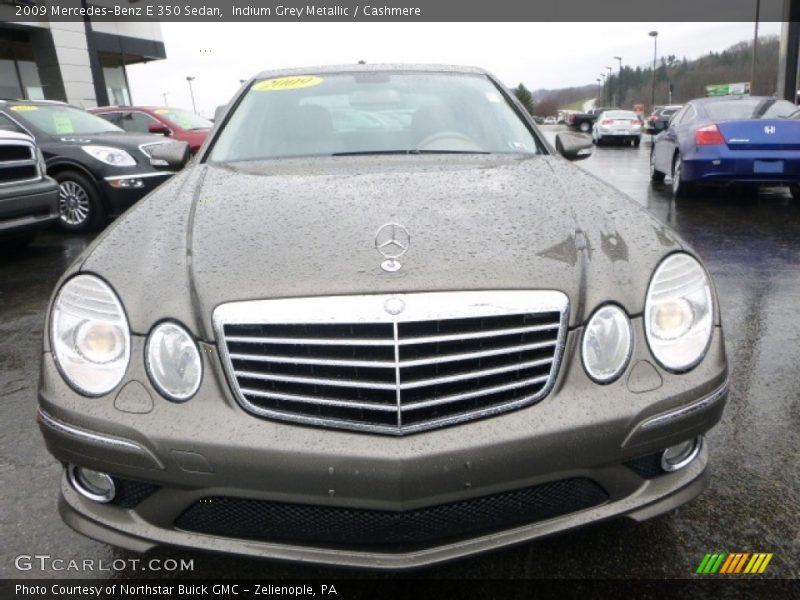 Indium Grey Metallic / Cashmere 2009 Mercedes-Benz E 350 Sedan