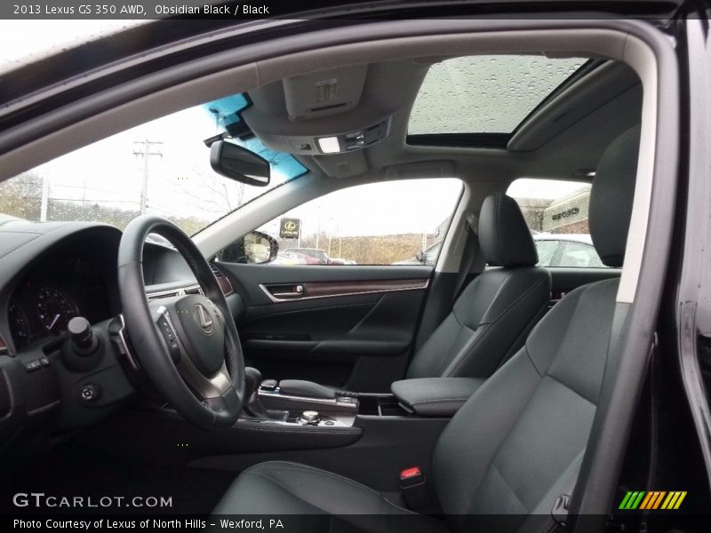 Obsidian Black / Black 2013 Lexus GS 350 AWD