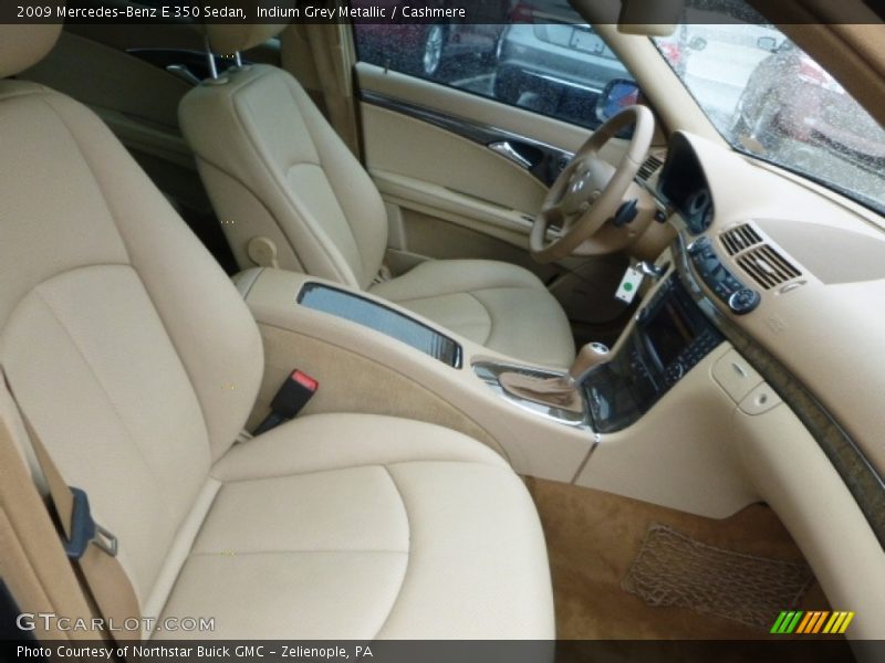 Indium Grey Metallic / Cashmere 2009 Mercedes-Benz E 350 Sedan