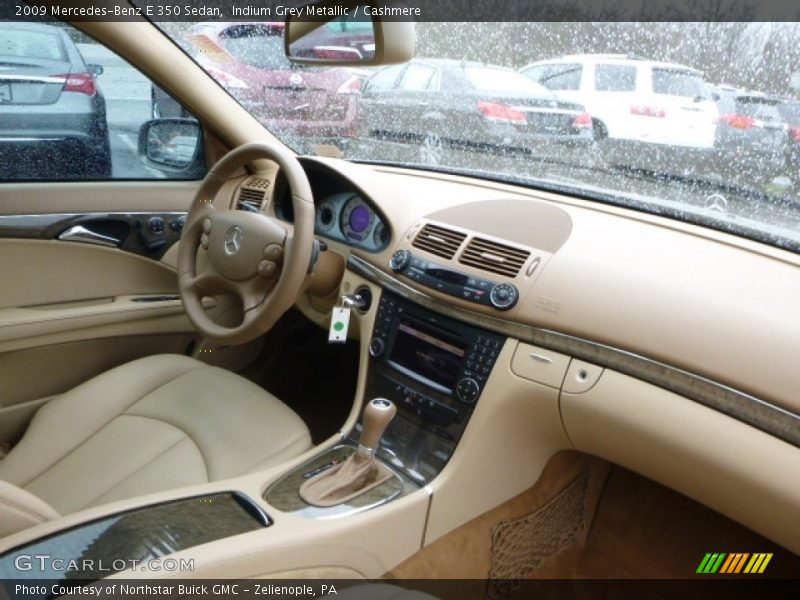 Indium Grey Metallic / Cashmere 2009 Mercedes-Benz E 350 Sedan