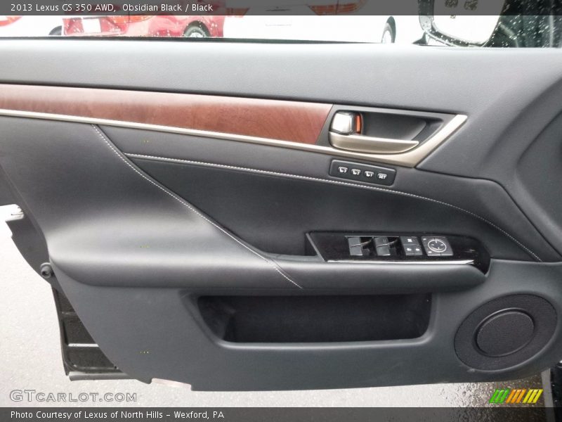 Obsidian Black / Black 2013 Lexus GS 350 AWD