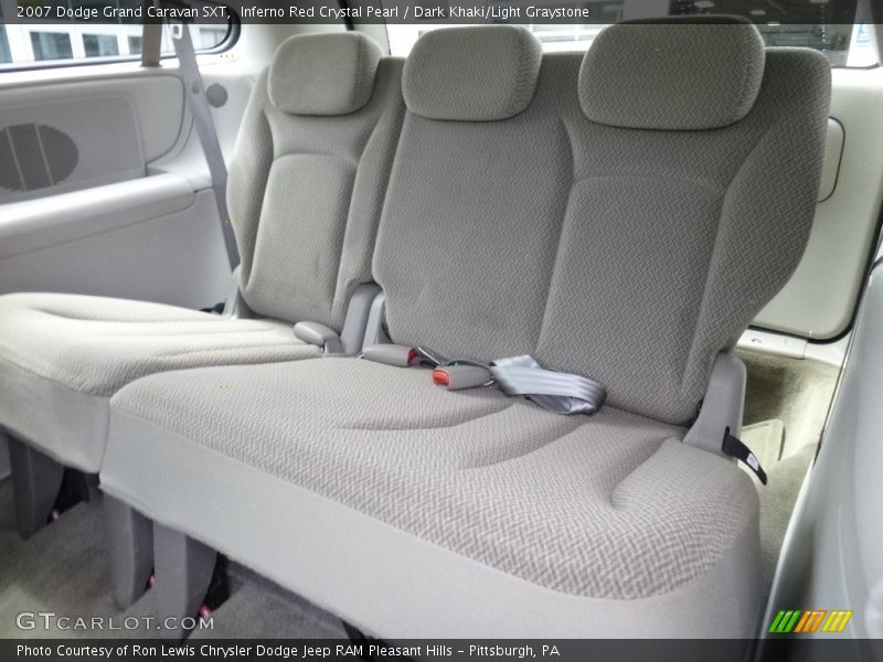 Inferno Red Crystal Pearl / Dark Khaki/Light Graystone 2007 Dodge Grand Caravan SXT