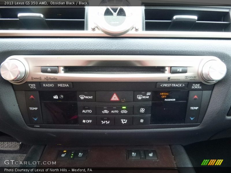 Obsidian Black / Black 2013 Lexus GS 350 AWD
