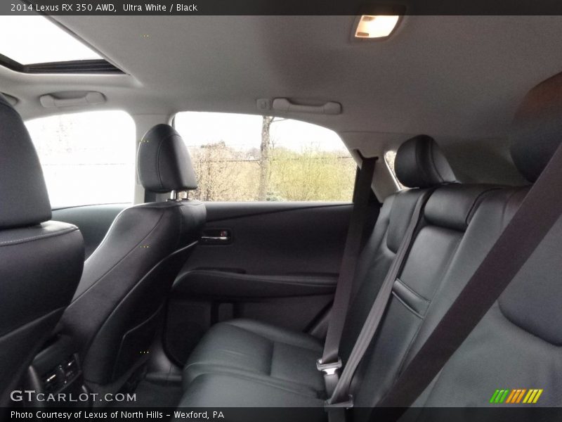 Ultra White / Black 2014 Lexus RX 350 AWD