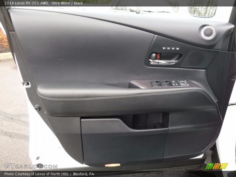 Ultra White / Black 2014 Lexus RX 350 AWD