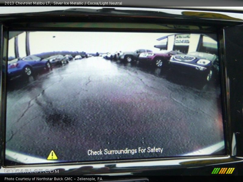 Silver Ice Metallic / Cocoa/Light Neutral 2013 Chevrolet Malibu LT