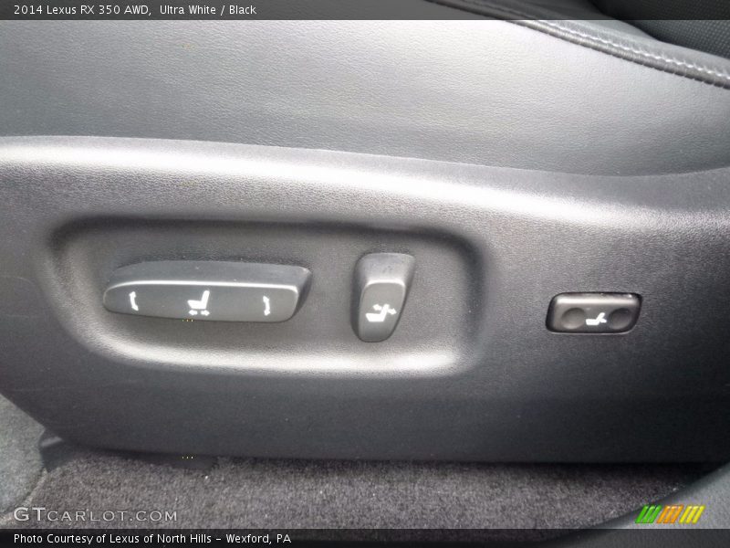 Ultra White / Black 2014 Lexus RX 350 AWD