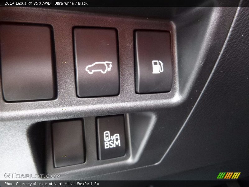 Ultra White / Black 2014 Lexus RX 350 AWD