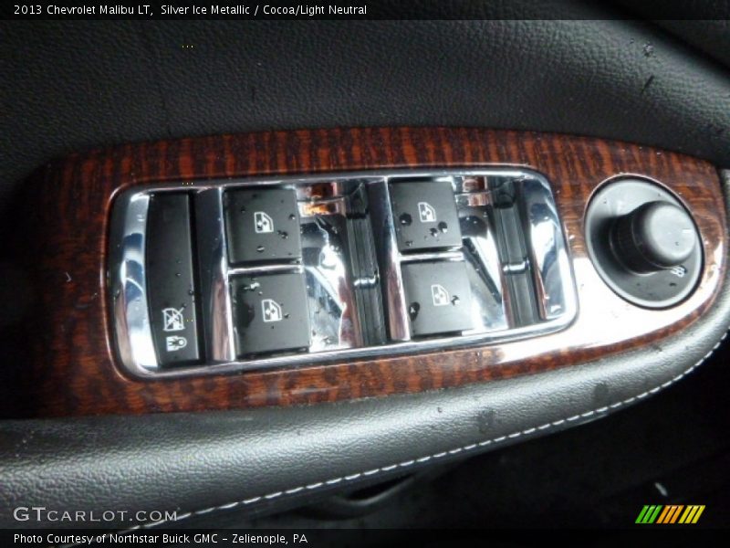 Silver Ice Metallic / Cocoa/Light Neutral 2013 Chevrolet Malibu LT