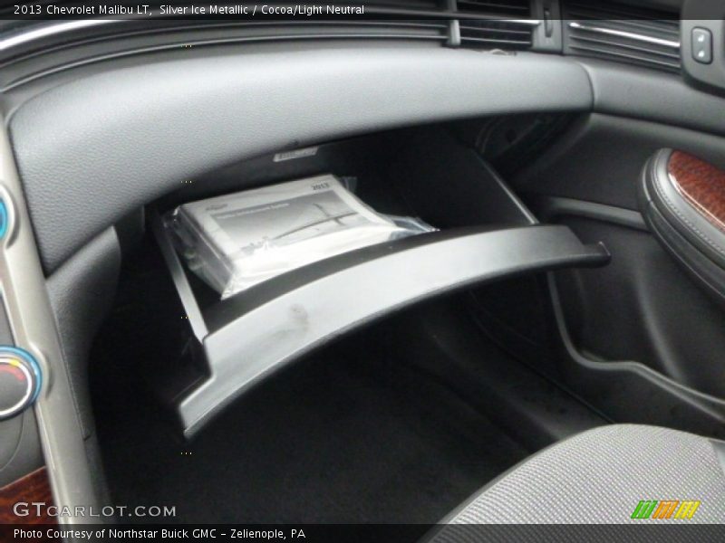 Silver Ice Metallic / Cocoa/Light Neutral 2013 Chevrolet Malibu LT