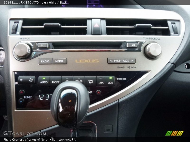 Ultra White / Black 2014 Lexus RX 350 AWD