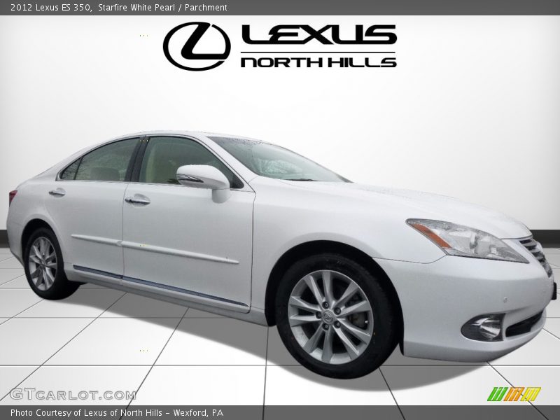 Starfire White Pearl / Parchment 2012 Lexus ES 350