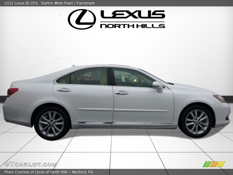 Starfire White Pearl / Parchment 2012 Lexus ES 350