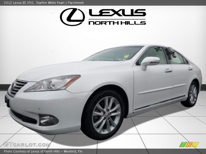 Starfire White Pearl / Parchment 2012 Lexus ES 350