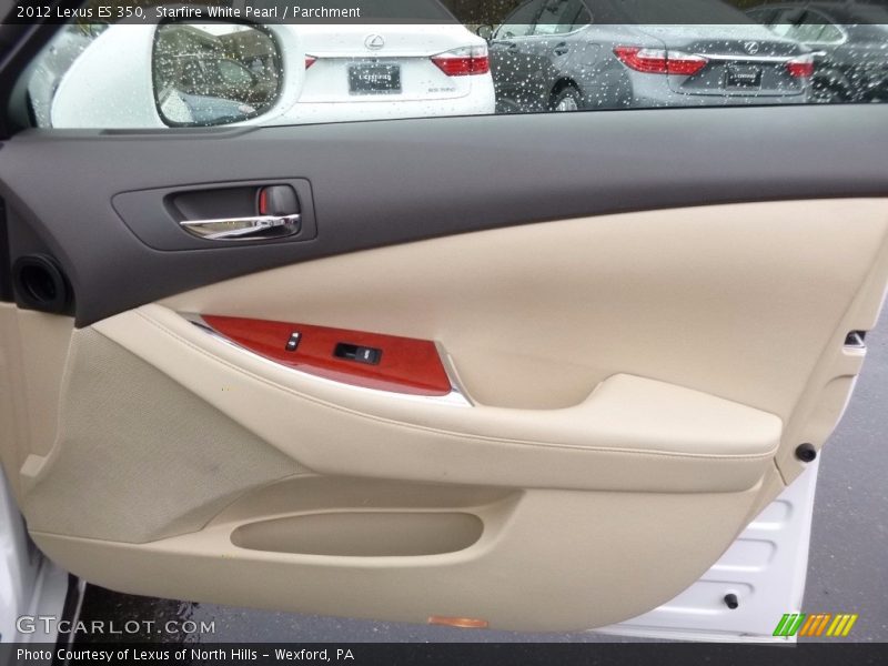 Starfire White Pearl / Parchment 2012 Lexus ES 350
