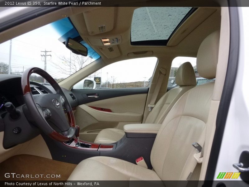 Starfire White Pearl / Parchment 2012 Lexus ES 350