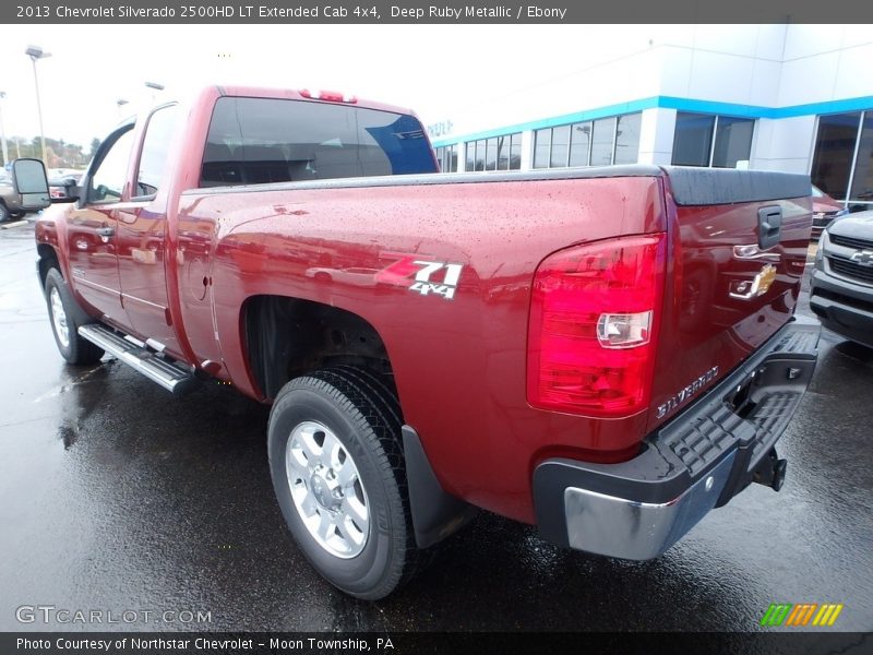 Deep Ruby Metallic / Ebony 2013 Chevrolet Silverado 2500HD LT Extended Cab 4x4