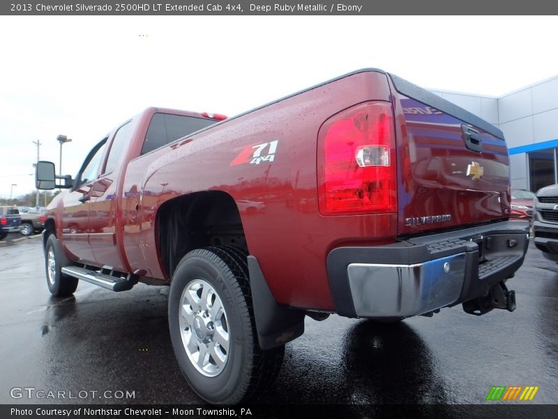 Deep Ruby Metallic / Ebony 2013 Chevrolet Silverado 2500HD LT Extended Cab 4x4