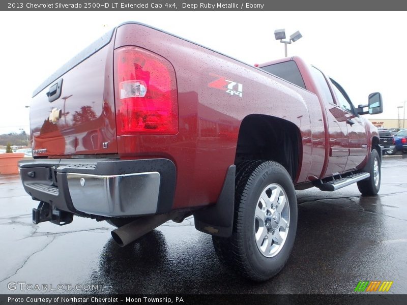 Deep Ruby Metallic / Ebony 2013 Chevrolet Silverado 2500HD LT Extended Cab 4x4