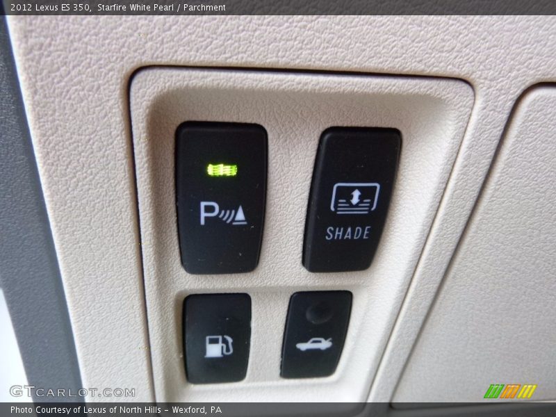 Starfire White Pearl / Parchment 2012 Lexus ES 350