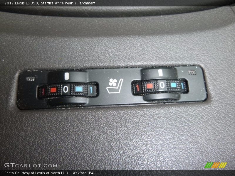 Starfire White Pearl / Parchment 2012 Lexus ES 350
