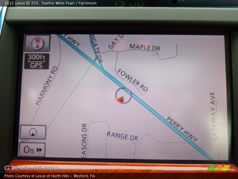 Starfire White Pearl / Parchment 2012 Lexus ES 350