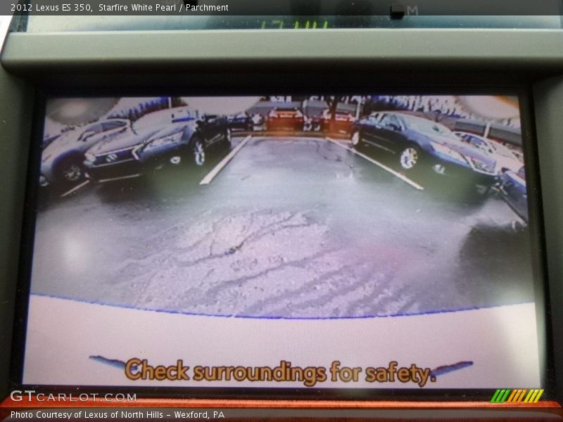 Starfire White Pearl / Parchment 2012 Lexus ES 350