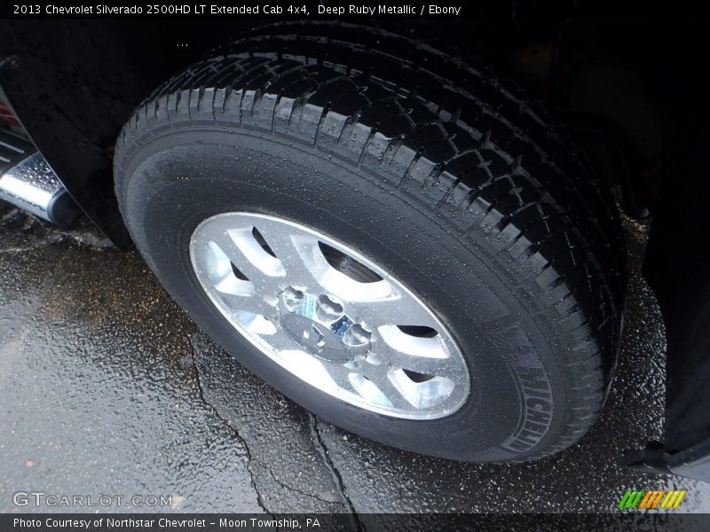 Deep Ruby Metallic / Ebony 2013 Chevrolet Silverado 2500HD LT Extended Cab 4x4