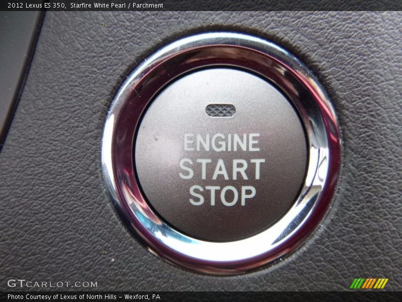 Starfire White Pearl / Parchment 2012 Lexus ES 350