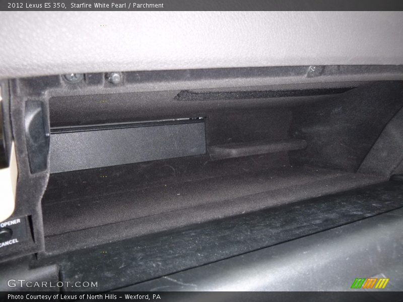 Starfire White Pearl / Parchment 2012 Lexus ES 350
