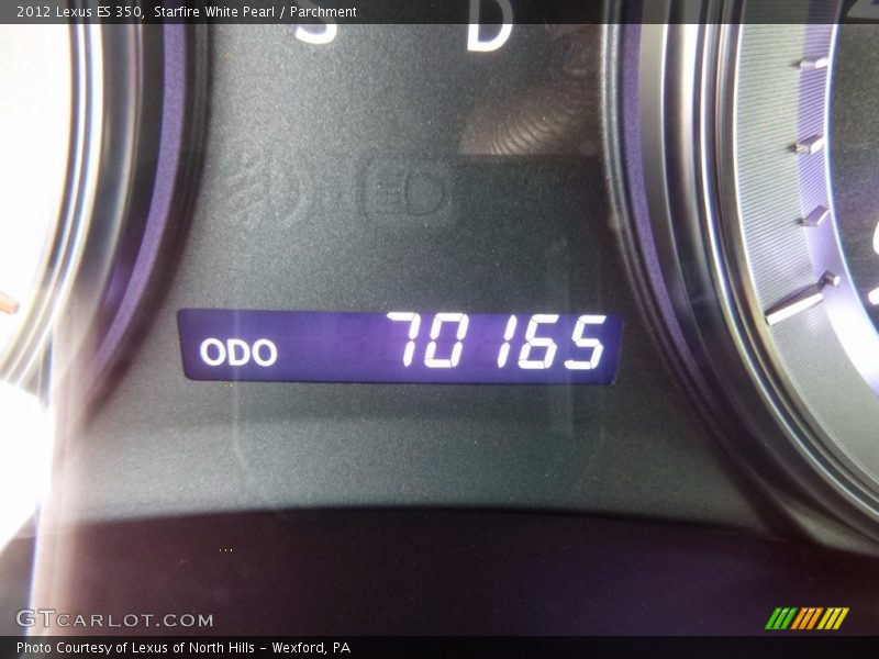 Starfire White Pearl / Parchment 2012 Lexus ES 350