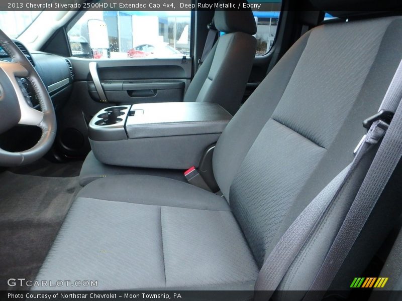 Deep Ruby Metallic / Ebony 2013 Chevrolet Silverado 2500HD LT Extended Cab 4x4
