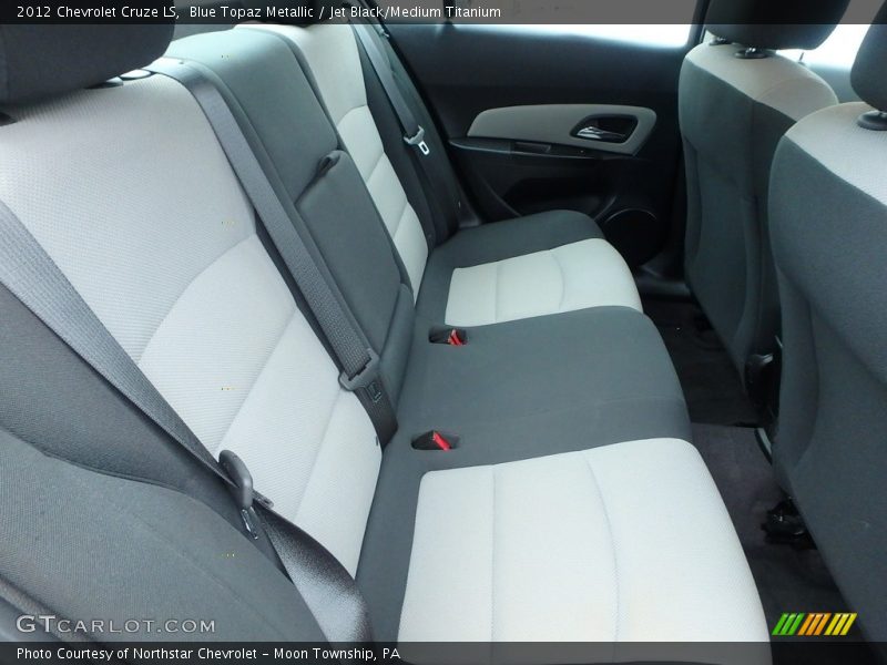 Blue Topaz Metallic / Jet Black/Medium Titanium 2012 Chevrolet Cruze LS