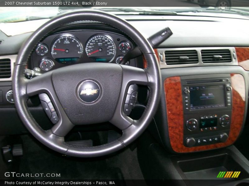 Black / Ebony 2007 Chevrolet Suburban 1500 LTZ 4x4