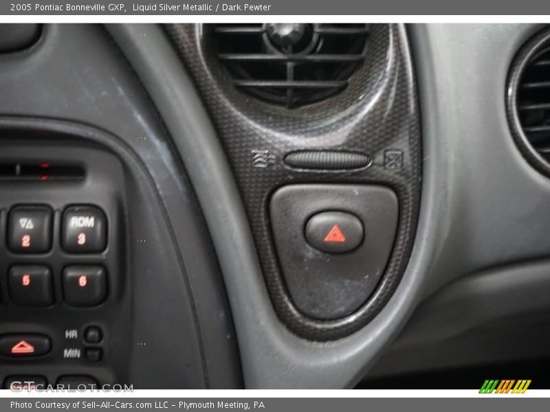 Liquid Silver Metallic / Dark Pewter 2005 Pontiac Bonneville GXP