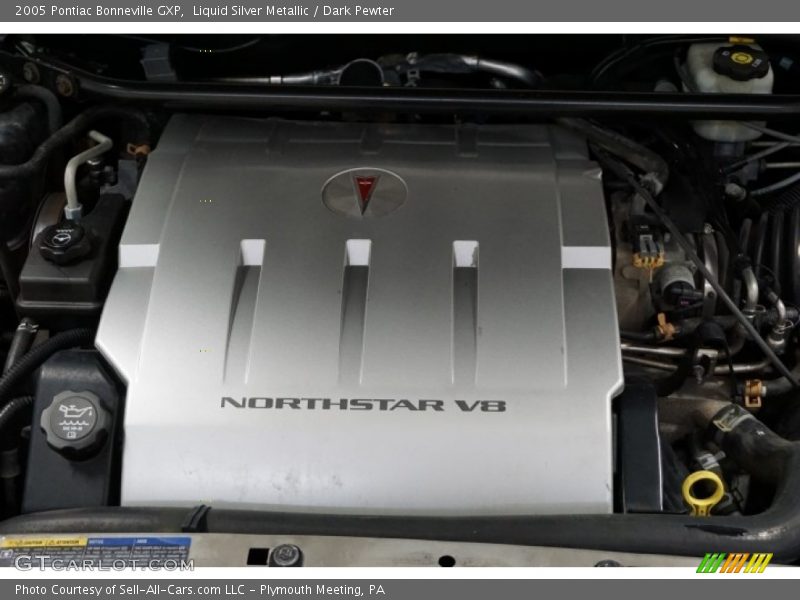 Liquid Silver Metallic / Dark Pewter 2005 Pontiac Bonneville GXP