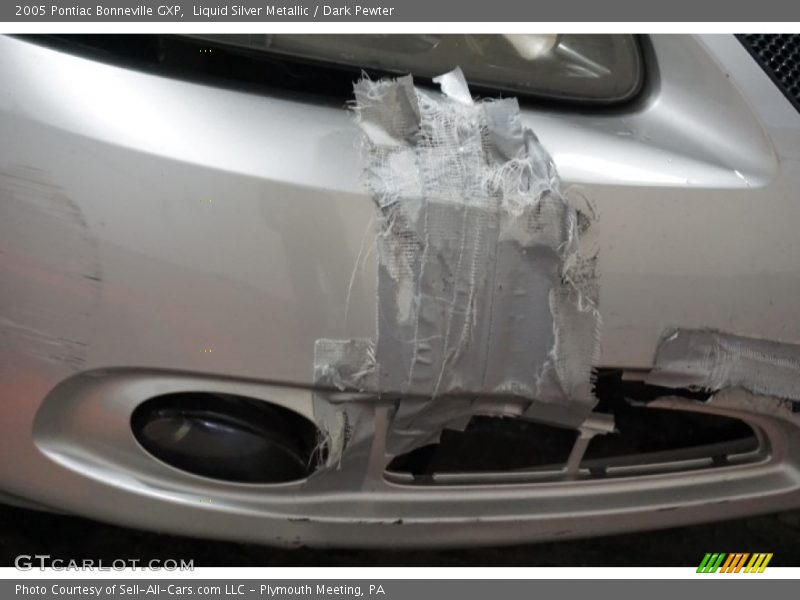 Liquid Silver Metallic / Dark Pewter 2005 Pontiac Bonneville GXP