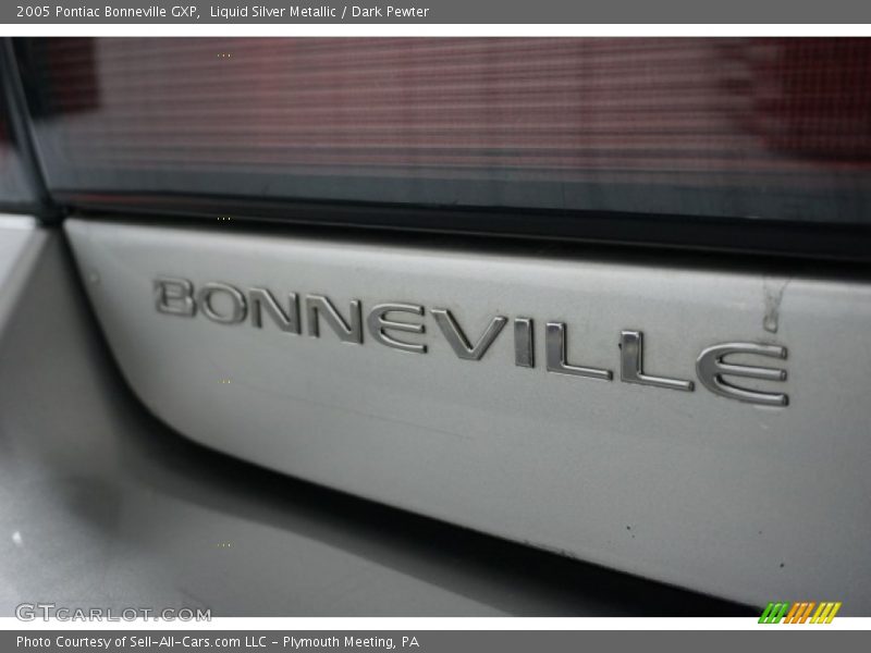 Liquid Silver Metallic / Dark Pewter 2005 Pontiac Bonneville GXP