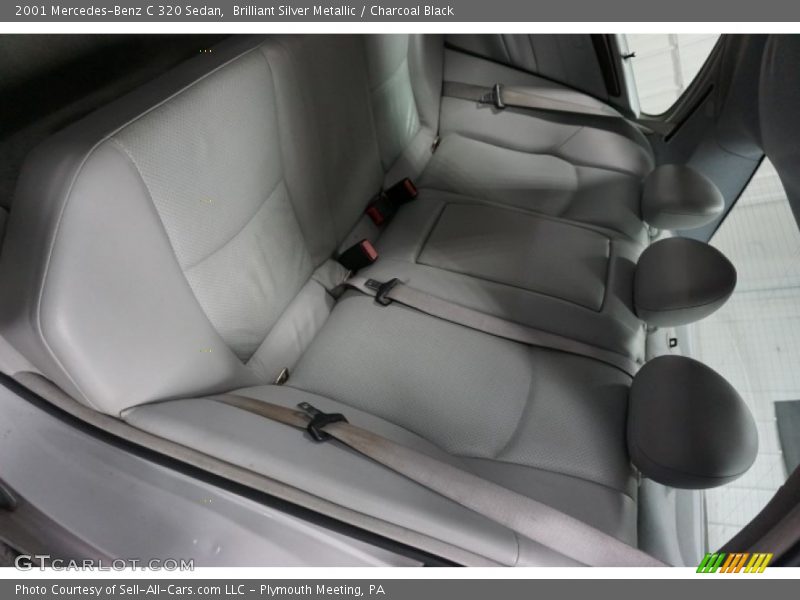 Brilliant Silver Metallic / Charcoal Black 2001 Mercedes-Benz C 320 Sedan