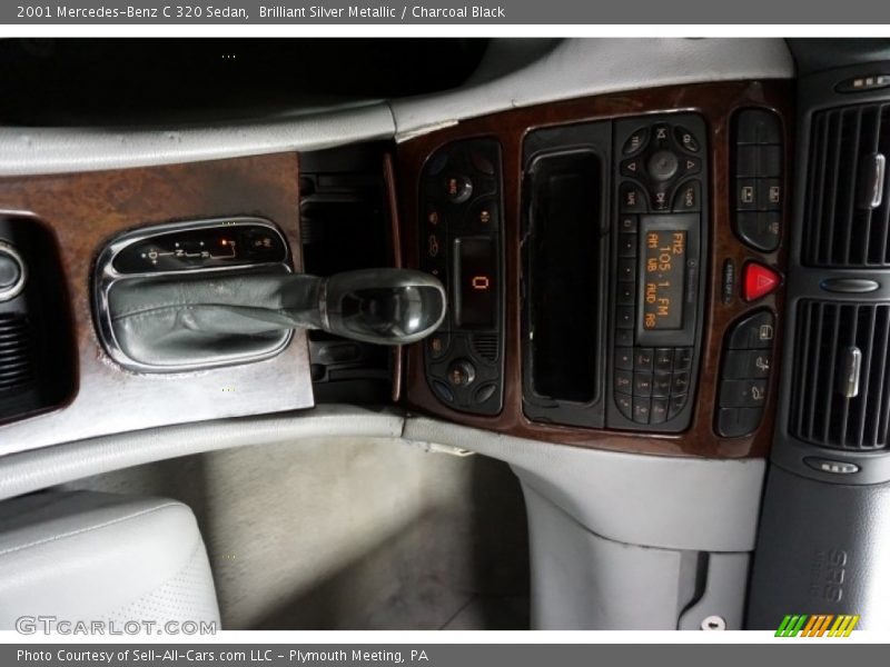 Brilliant Silver Metallic / Charcoal Black 2001 Mercedes-Benz C 320 Sedan