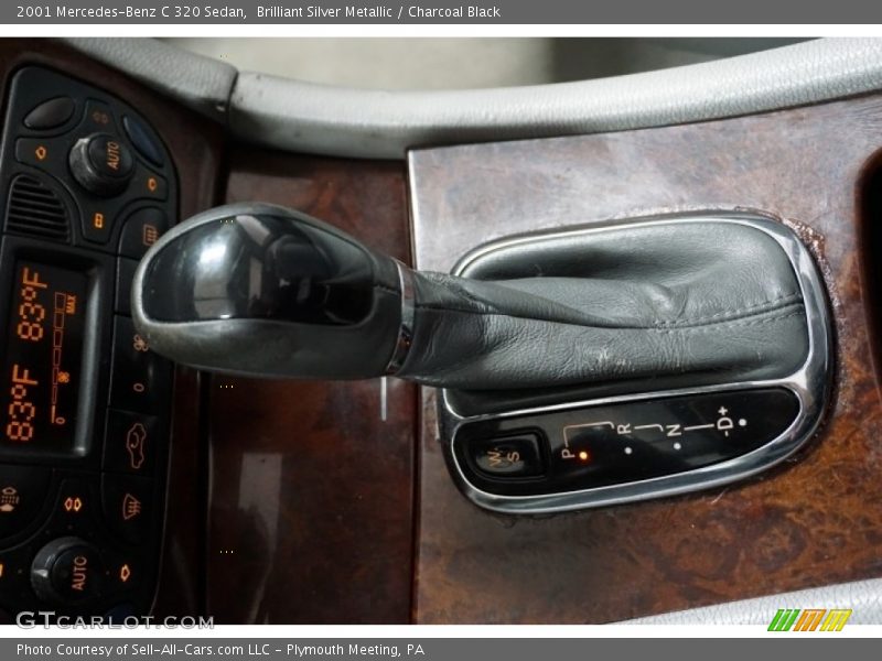 Brilliant Silver Metallic / Charcoal Black 2001 Mercedes-Benz C 320 Sedan