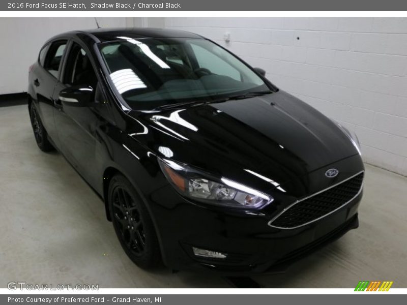 Shadow Black / Charcoal Black 2016 Ford Focus SE Hatch