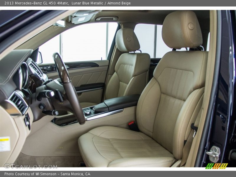 Lunar Blue Metallic / Almond Beige 2013 Mercedes-Benz GL 450 4Matic