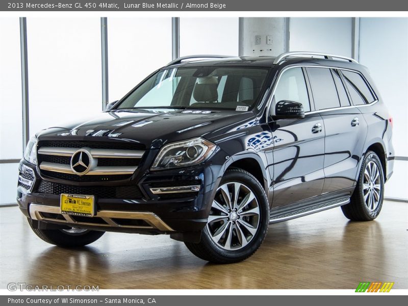 Lunar Blue Metallic / Almond Beige 2013 Mercedes-Benz GL 450 4Matic