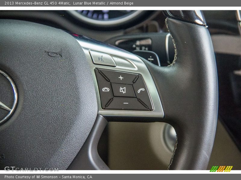 Lunar Blue Metallic / Almond Beige 2013 Mercedes-Benz GL 450 4Matic