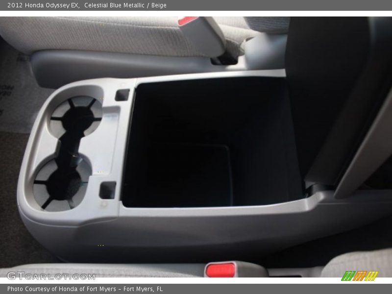 Celestial Blue Metallic / Beige 2012 Honda Odyssey EX