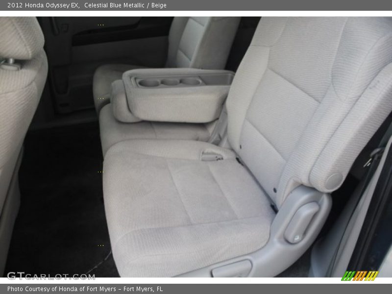 Celestial Blue Metallic / Beige 2012 Honda Odyssey EX
